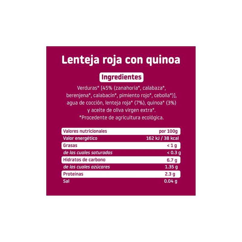 Potito Cachitos Lenteja con Quinoa 10M SinGluten Eco 230g Smileat