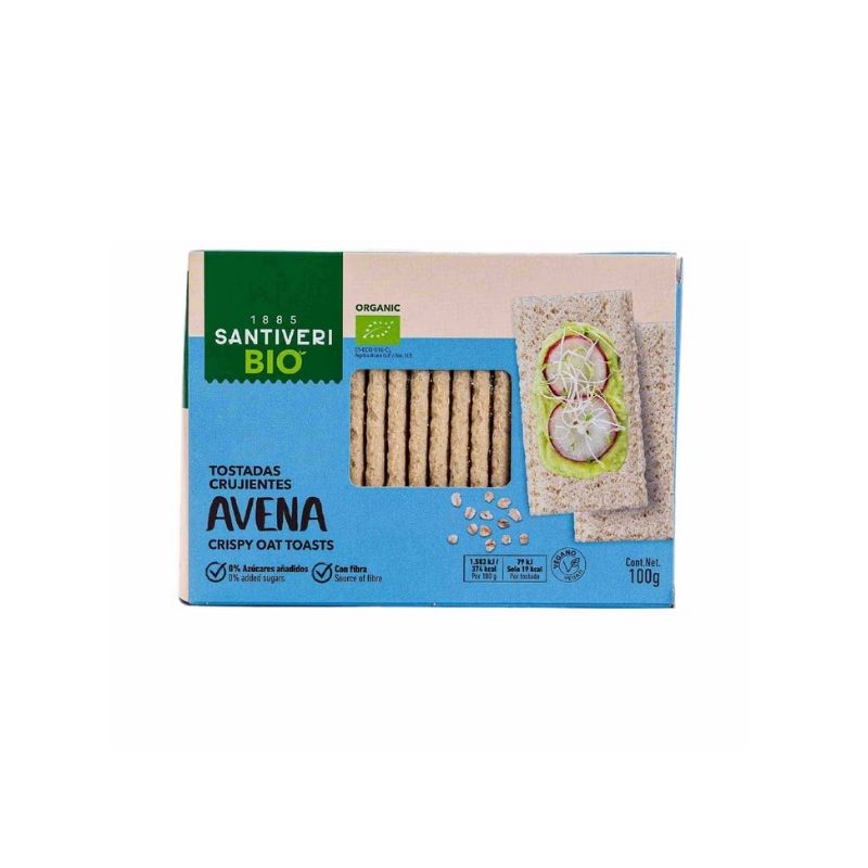 Tostadas de Avena Alargadas 100g Santiveri