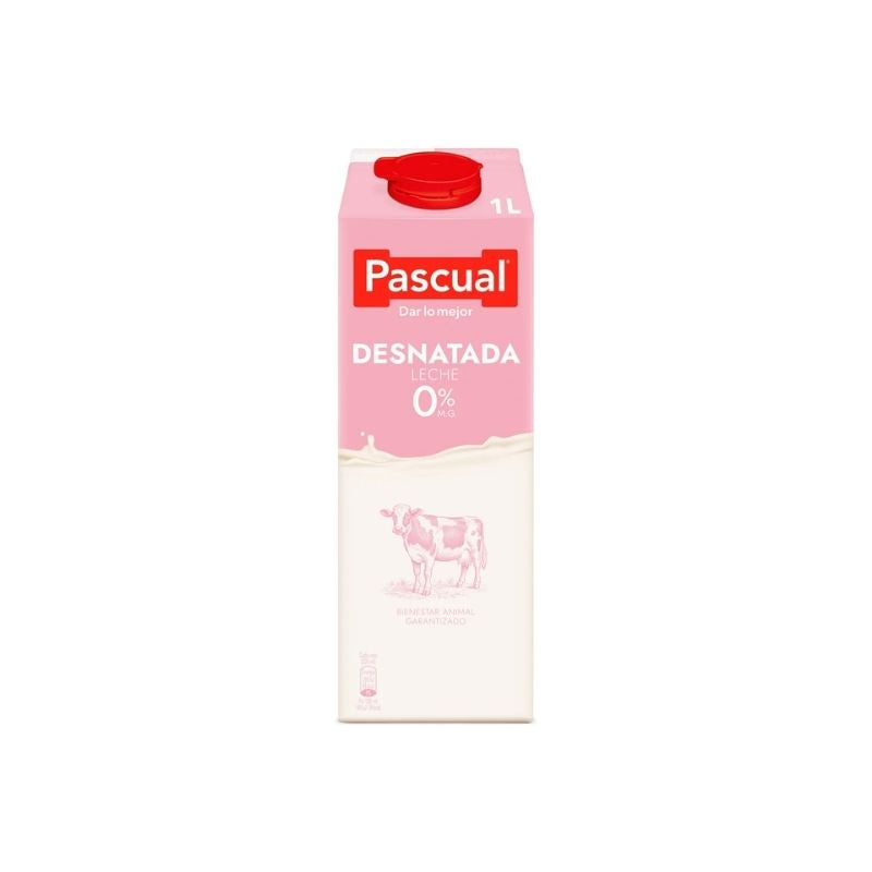 Leche Desnatada Pascual 1L