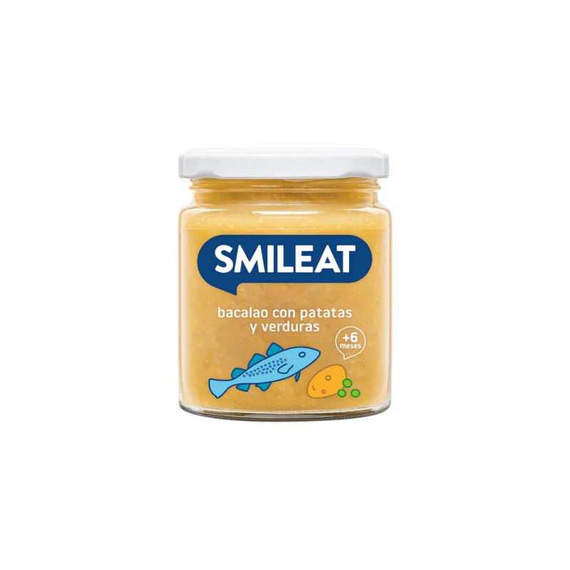 Potito Bacalao Verduras 6M 230g Smileat