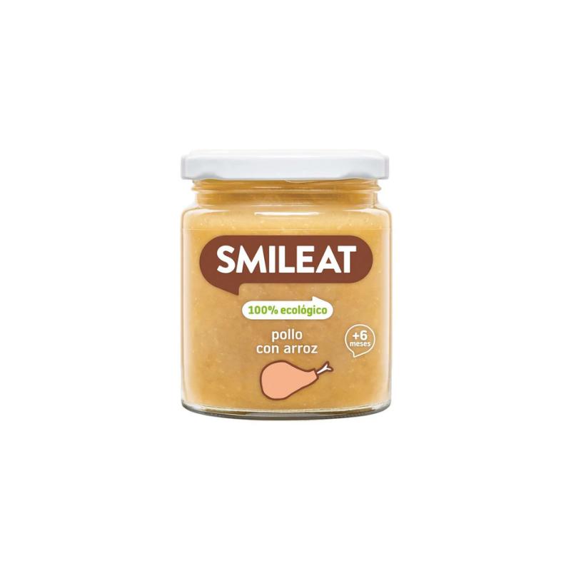 Potito Pollo con Arroz 6M SinGluten Eco 230g Smileat