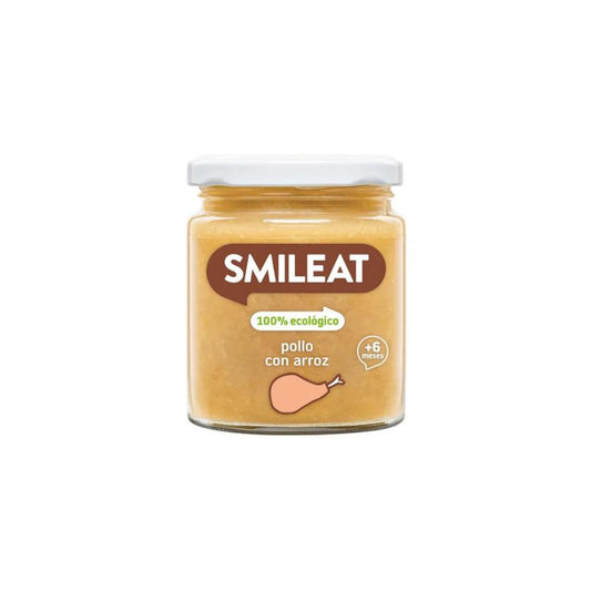Potito Pollo con Arroz 6M SinGluten Eco 230g Smileat