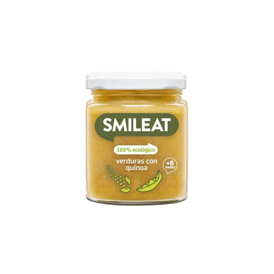Potito de Verduras con Quinoa 6M SinGluten Eco 230g Smileat
