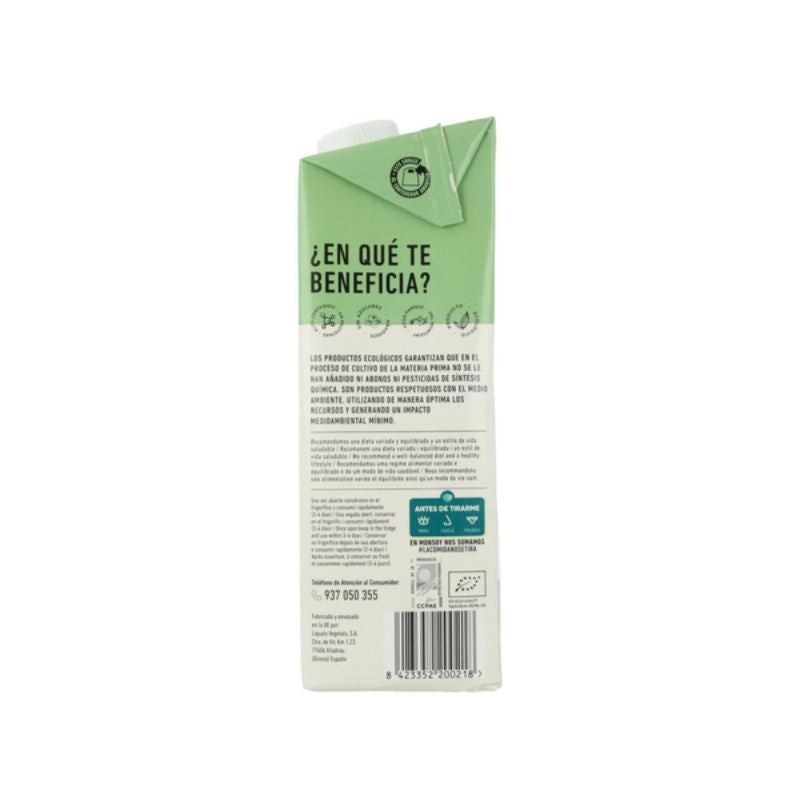 Bebida Vegetal de Soja SinGluten Bio 1L Monsoy