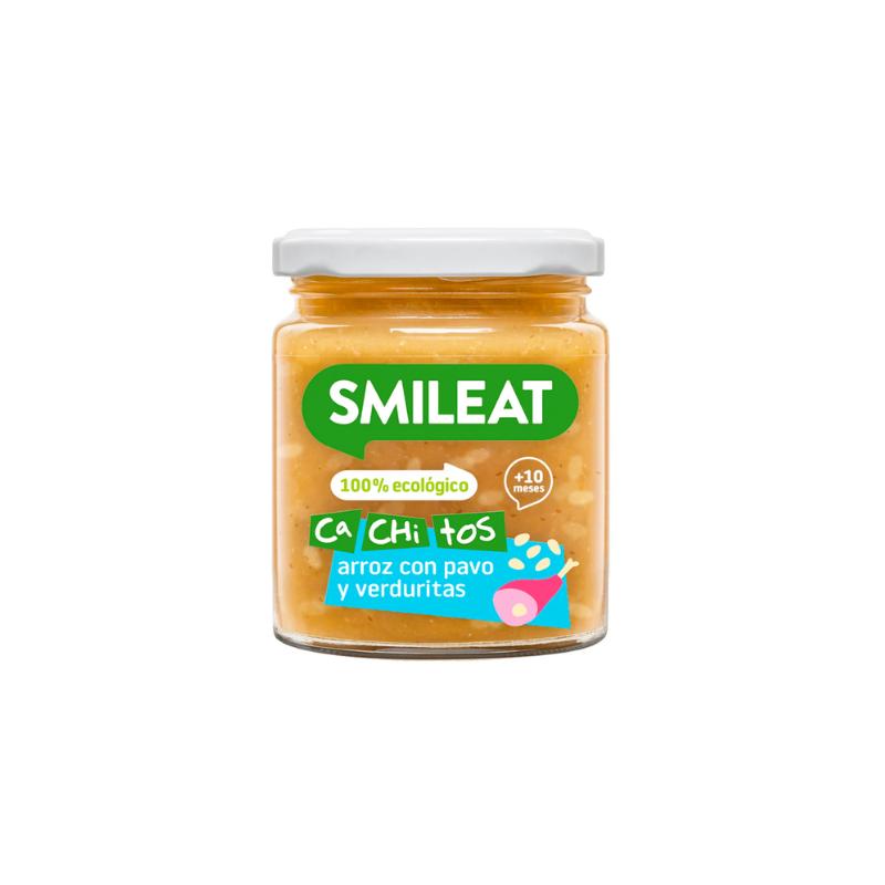 Potito Cachitos Arroz Pavo y Verduras 10M SinGluten Eco 230g Smileat