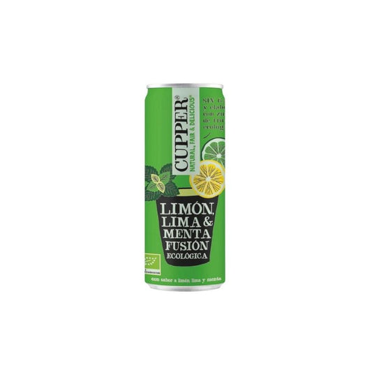 Refresco Limon Lima y Menta 250ml Cupper