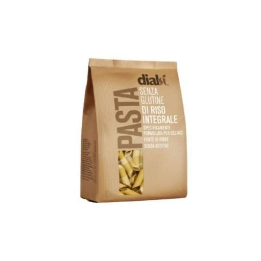 Macarrones de Arroz Integral SinGluten Vegan 400g Dialsi