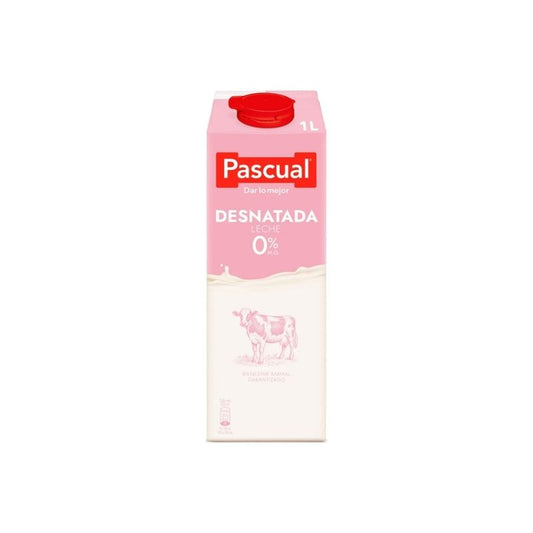 Leche Desnatada Pascual 1L