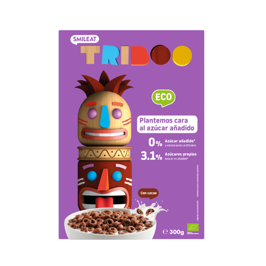 Cereales Triboo con Cacao Eco 300g Smileat