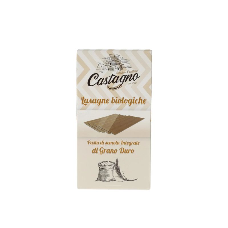 Lasaña Trigo Duro Eco 500g Castagno