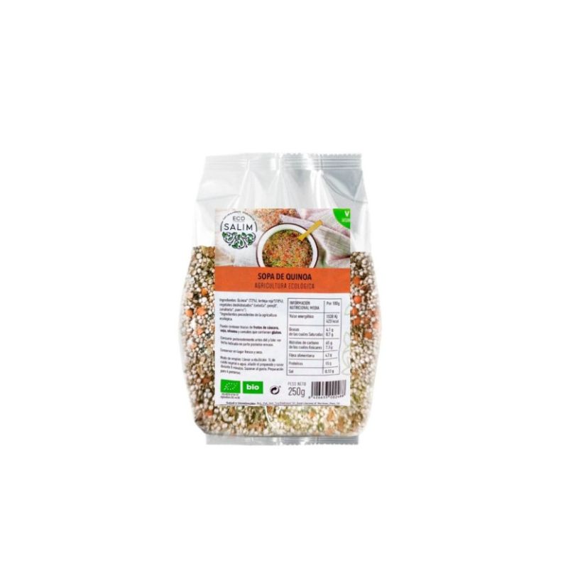 Sopa de Quinoa Verduras Eco 250g EcoSalim