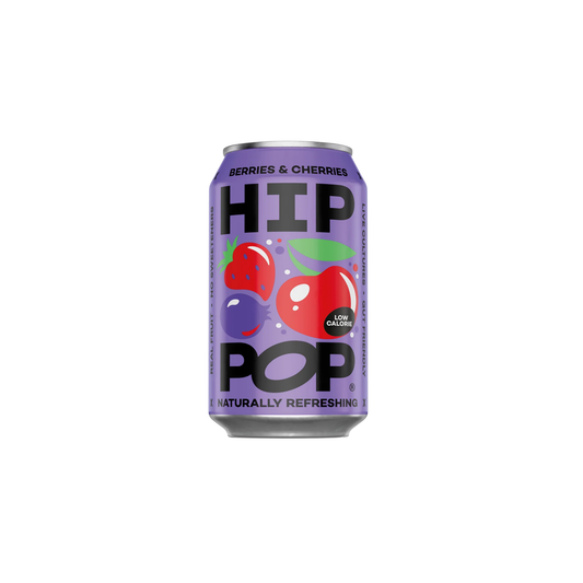 Refresco Mora Cereza 330ml Hip Pop