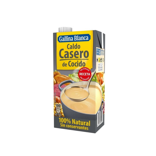 Caldo casero de cocido 100% natural Gallina Blanca