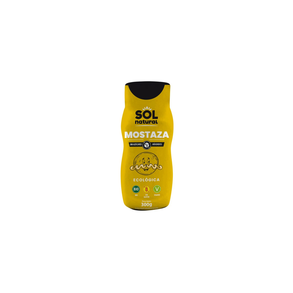 Mostaza Crema Bio Vegan SinGluten 275g Solnatural