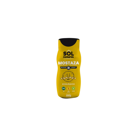Mostaza Crema Bio Vegan SinGluten 275g Solnatural