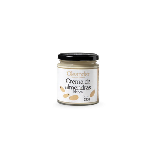 Crema de Almendras Blanca SinGluten Eco 210g Oleander