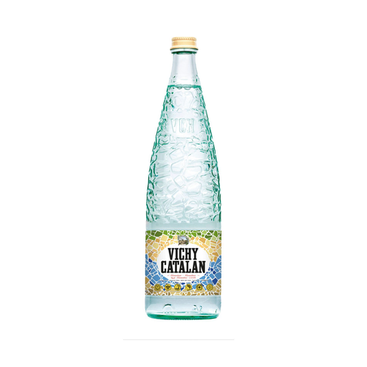 VICHY CATALAN Agua mineral con gas botella de 1 l.
