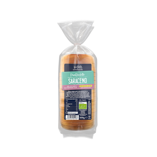 Pan de Molde de Espelta y Sarraceno 400g Sottolestelle