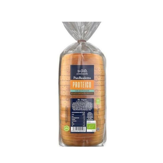 Pan de Molde Proteico Con Levadura Madre 400g Sottolestelle