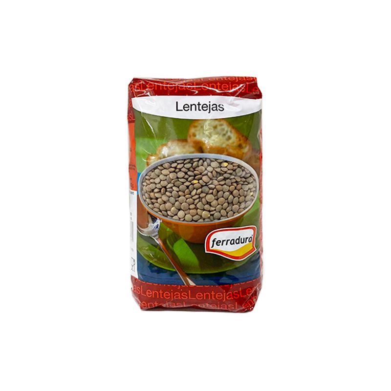 Lentejas pardina Ferradura 500g