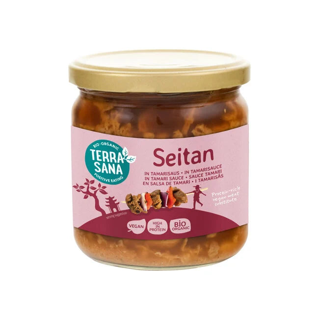 Seitán en salsa tamari