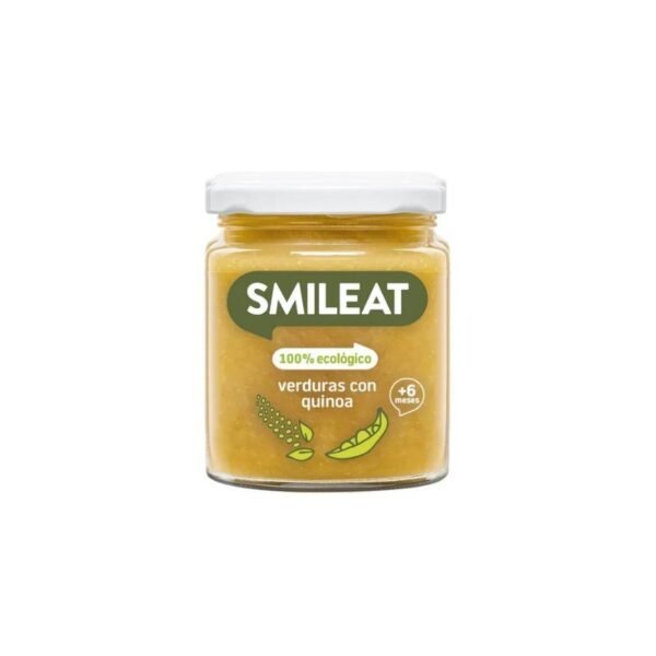 Potito de Verduras con Quinoa 6M SinGluten Eco 230g Smileat