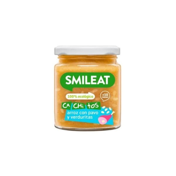 Potito Cachitos Arroz Pavo y Verduras 10M SinGluten Eco 230g Smileat
