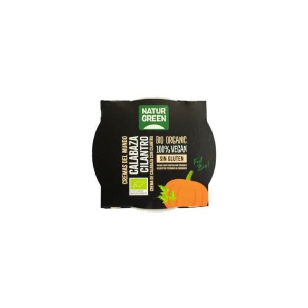 Crema Calabaza y Cilantro Bio 330ml NaturGreen