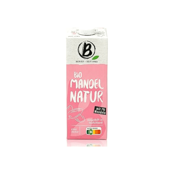 Bebida Vegetal de Almendra Bio 8x1L Berief