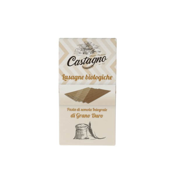 Lasaña Trigo Duro Integral Eco 500g Castagno