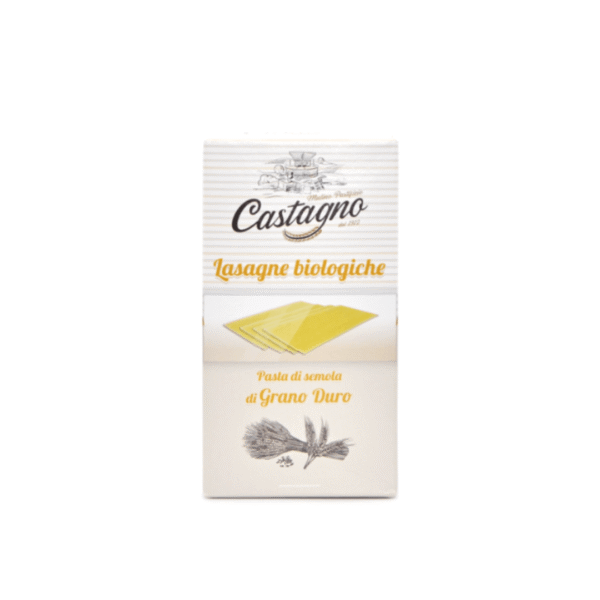 Lasaña Trigo Duro Eco 500g Castagno