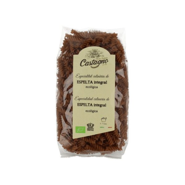 Espirales de Espelta Integral Eco 500g Castagno