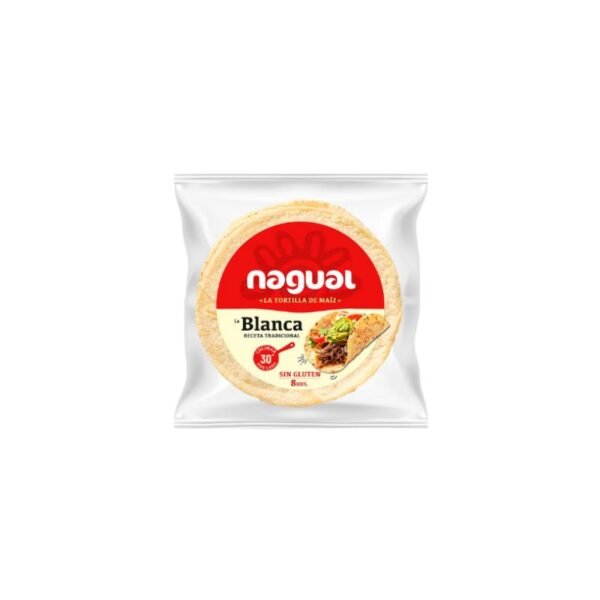 Tortilla Maiz Tacos SinGluten 170g Nagual