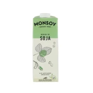 Bebida Vegetal de Soja SinGluten Bio 1L Monsoy
